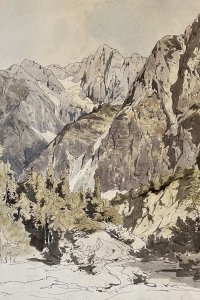 Berge und Felsen, Edward Theodore Compton