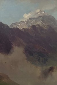 Berglandschaft in North Walse, Snowdon Horseshoe, Edward Theodore Compton