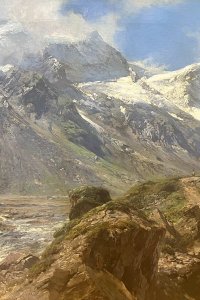 Großglocknergruppe, Ödenwinklees mit Johannesberg, Edward Theodore Compton