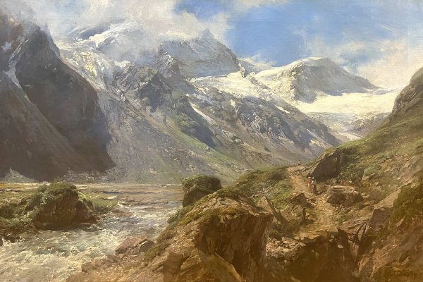 Großglocknergruppe, Ödenwinklees mit Johannesberg, Edward Theodore Compton