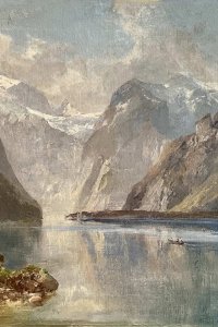 Königssee im Sommer, Edward Theodore Compton
