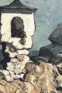 Bildstock im Hochgebirge von Oskar Mulley