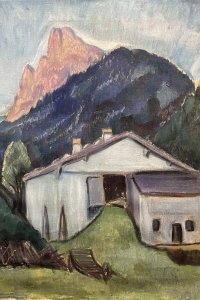 Bauernhof in Unterjoch, Louise Modersohn