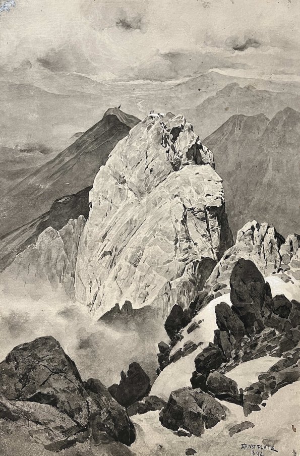 Trettachspitze vom Süden aus