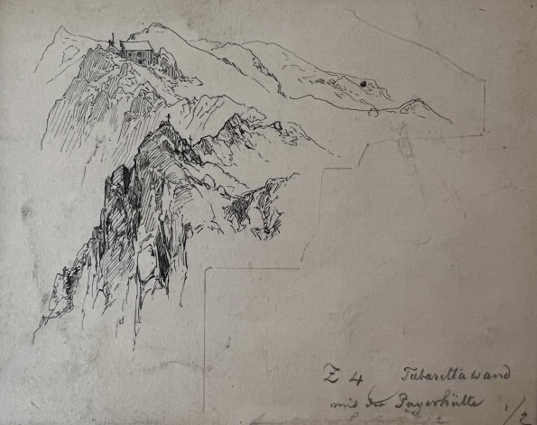 Tabarettawand mit Payerhütte