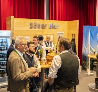 Messestand - Zötler Bier