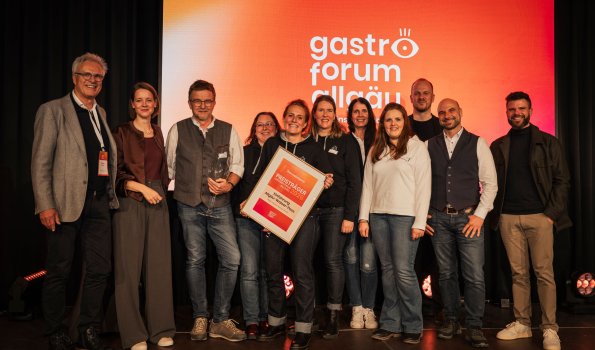 GFA 2026 – Gewinner des Innovationspreises auf der Bühne