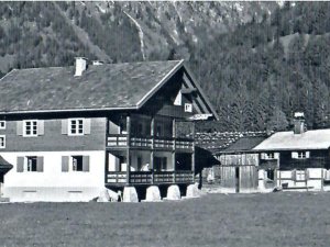 Das Cafe Gebrgoibe im Jahr 1961