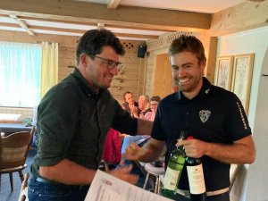 Mussten sich dieses Jahr mit Platz zwei und drei begnügen: Matthias Becherer und Michael Fischer