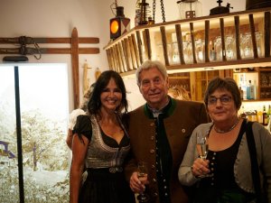 Gabi Blum (li.) mit Doris und Herbert Speiser