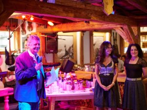GCO-Sportwart Jürgen Schwartges bei der Siegerehrung