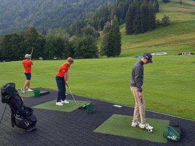 Die GCO-Youngsters auf der Range