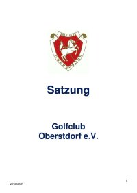 Satzung 2026