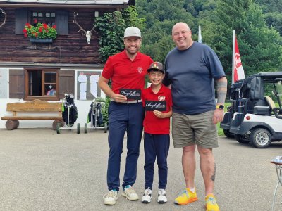 3. Netto, v.l. Michael und Felix Fischer