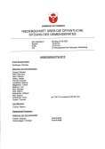 Niederschrift vom 19.09.2022