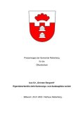 Pressemappe - Öffentlichkeit Grüntenliftprojekt