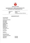 Niederschrift vom 27.03.2023