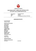 Niederschrift vom 25.04.2023