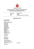Niederschrift vom 24.02.2025
