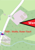 Straßensperrung WOLFIS BUS