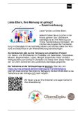 Elternbefragung Plakat