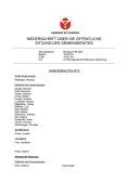 Niederschrift vom 19.05.2025