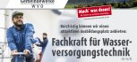 Ausbildung zur Fachkraft für Wasserversorgungstechnik