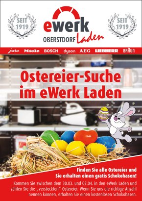 Osteraktion im eWerk Laden