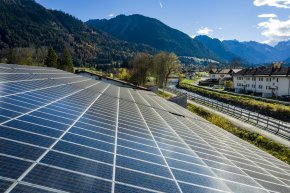 Photovoltaikanlage in Form Park