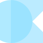 Ski OK Logo Diese Grafik zeigt eine Kombination aus einem blauen Kreis und einem Dreieck in sanften Farbtönen.