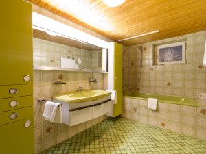 Badezimmer Bergsteigerzimmer