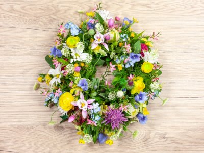 Wiesenblumenkranz d=30cm