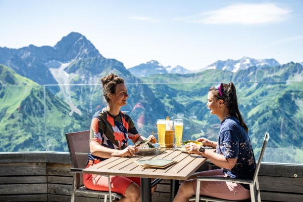 Einkehr vor dem Widderstein