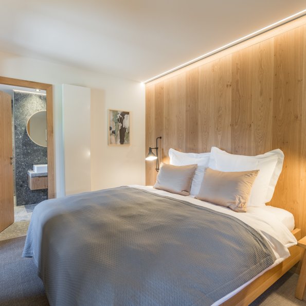Schlafzimmer mit Bad en Suite