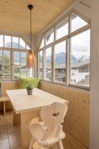 Loggia mit Aussicht