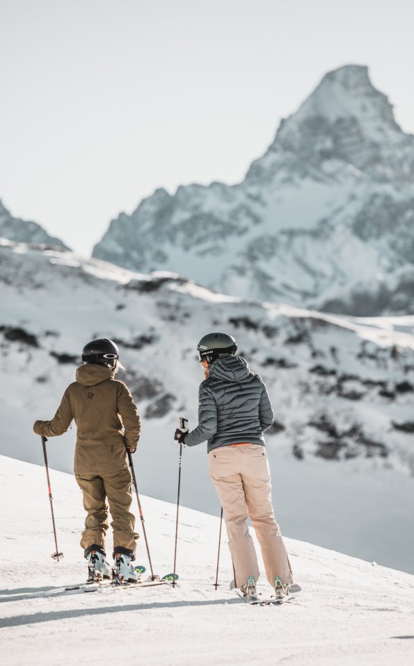 Skifahren am Nebelhorn