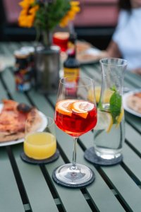 Urlaubsmomente auf der Dachterrasse