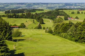 Der höchste Abschlag Deutschlands (1.011 m) in Wiggensbach