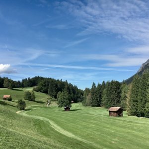 Golfclub Oberstdorf - Fairway 9 bearb