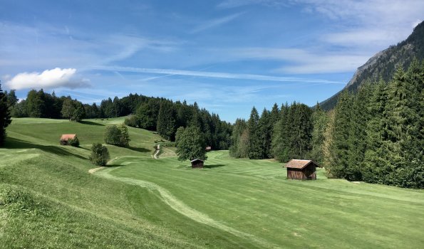 Golfclub Oberstdorf - Fairway 9 bearb
