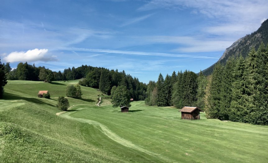 Golfclub Oberstdorf - Fairway 9 bearb