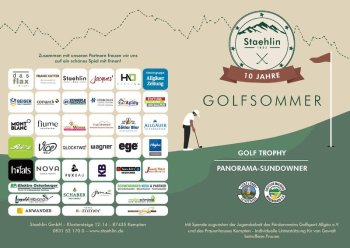 Staehlin Golfsommer 2026