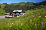 Runderkommen - auf 1.400 Metern. Berghütte Grasgehren in den Allgäuer Alpen