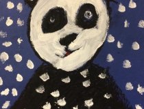 Pandas im Schneesturm (2)