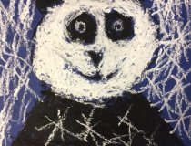 Pandas im Schneesturm (1)