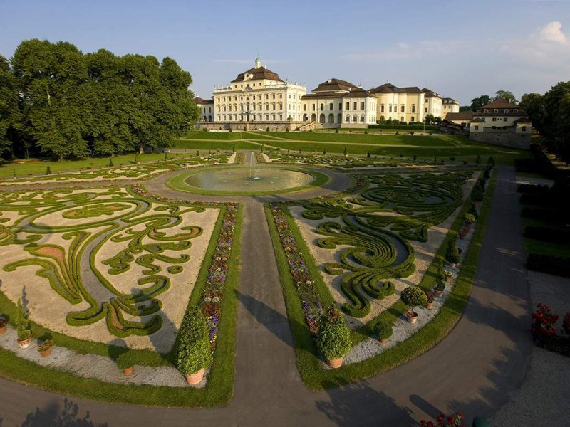 Ludwigsburg mit Garten