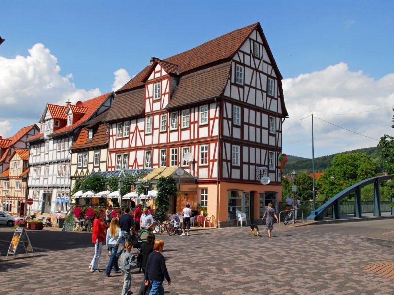 Häuserfront Altstadtstraße