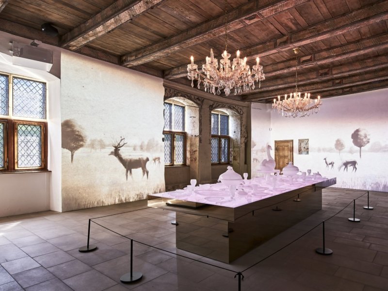 Rittersaal auf Burg Vischering