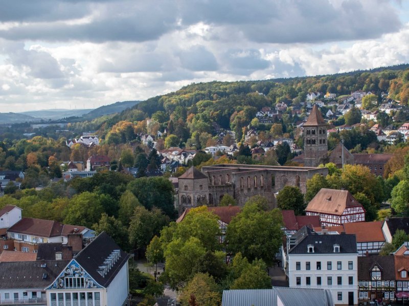 Ausblick mit Stadtkirchturm