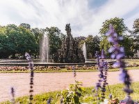 Hugenottenbrunnen im Schlossgarten Erlangen